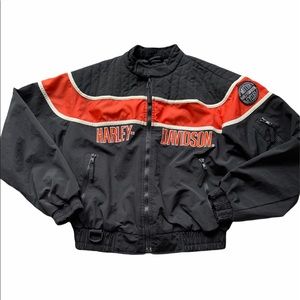 Harley-Davidson Kids Painted Spell Out Moto Jacket